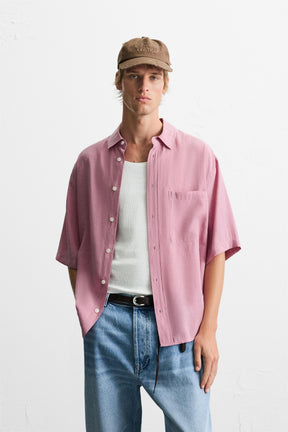 RELAXED FIT FLOWING SHIRT - Image 2