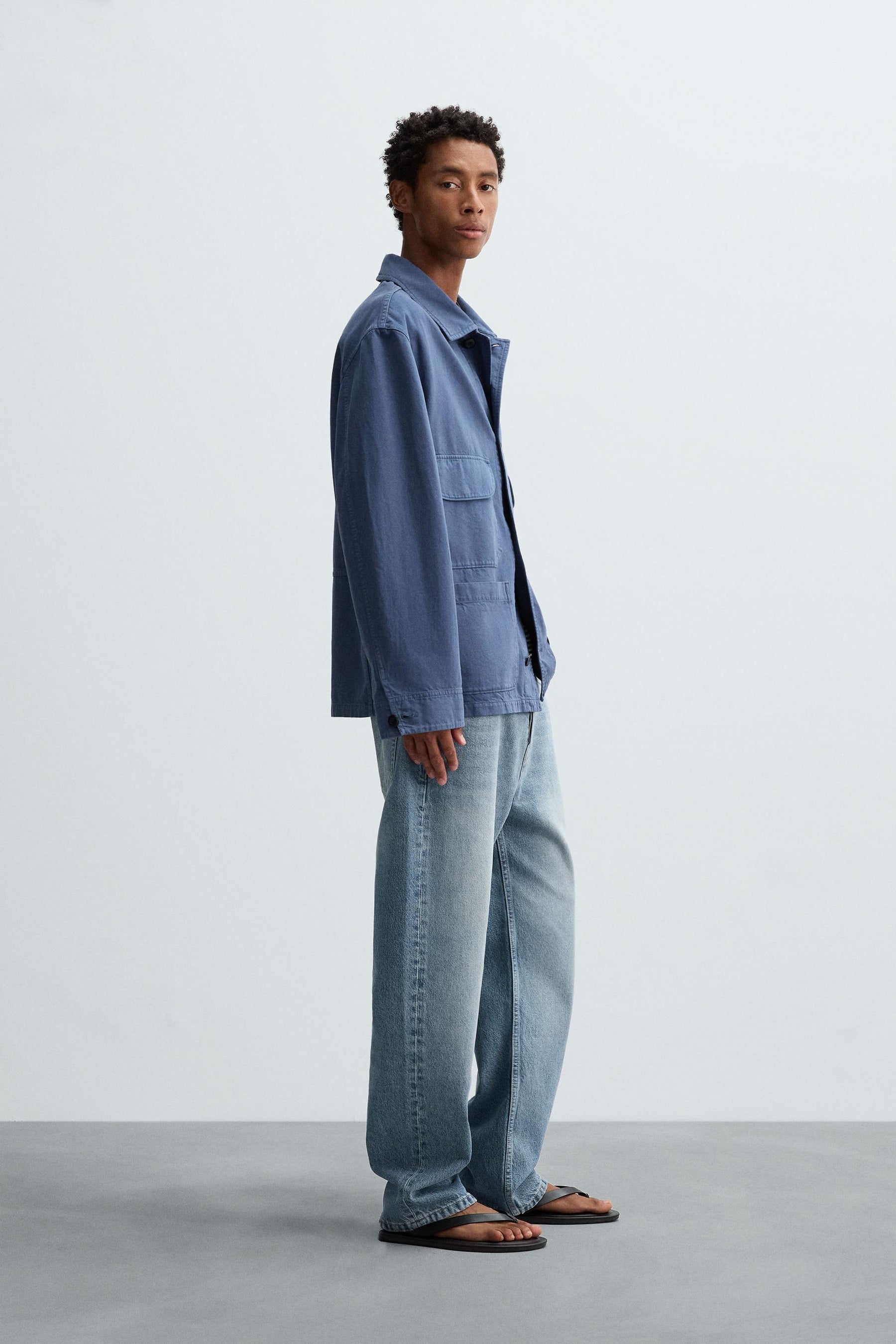 WASHED POCKET JACKET - Image 4