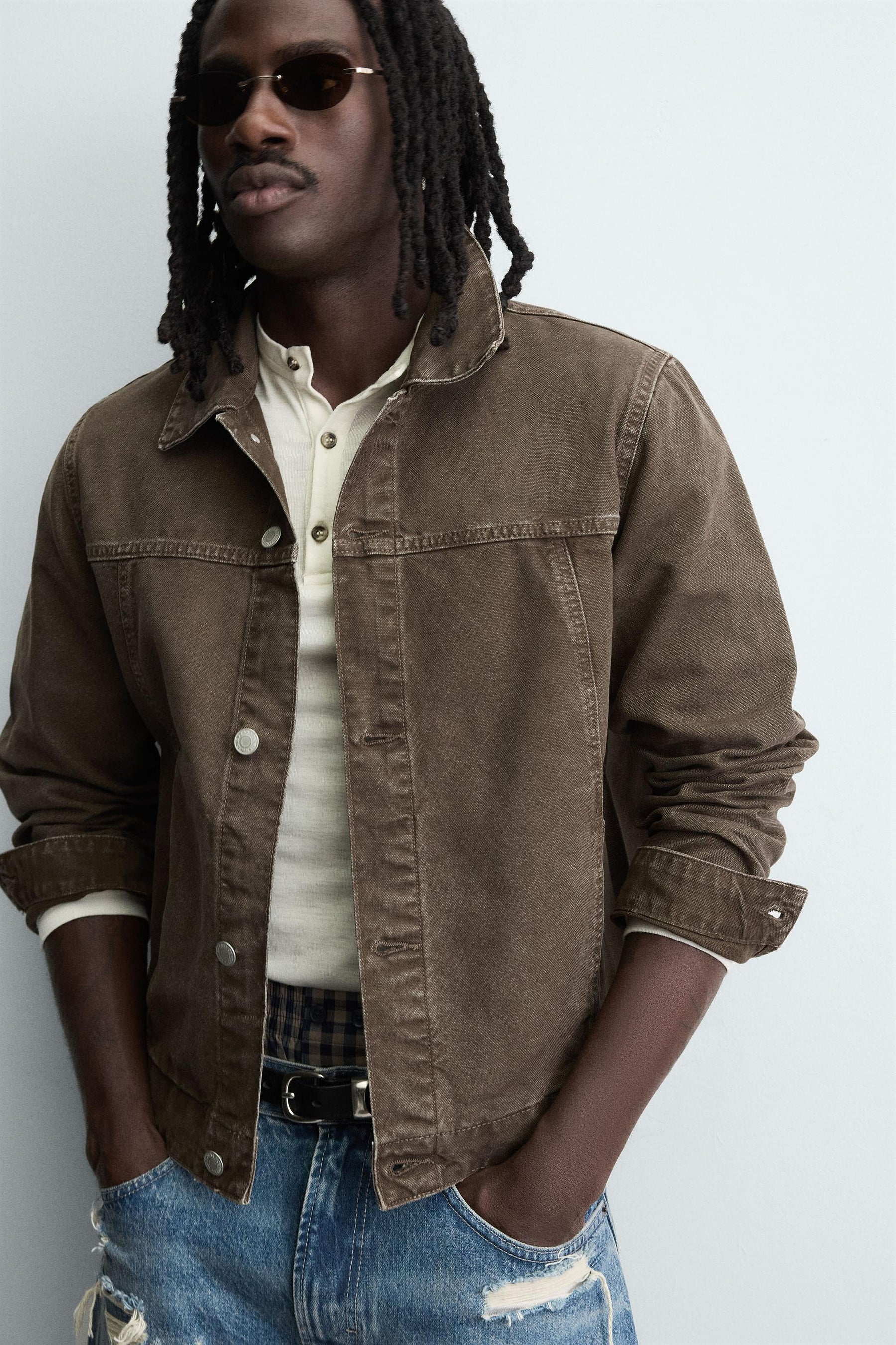 BASIC DENIM JACKET - Image 5