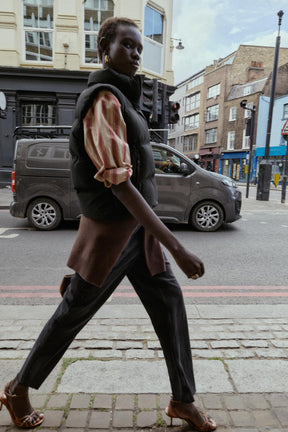 RUBBERISED PUFFER GILET - Image 3