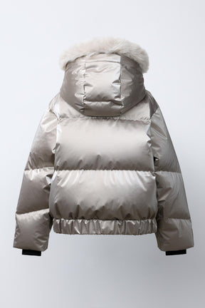 Metallic Down Ski Jacket - Image 5