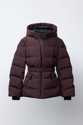 Belted Down Ski Puffer Jacket - Image 3