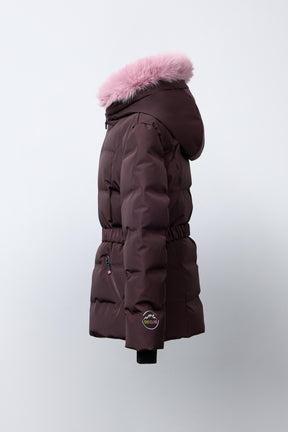 Belted Down Ski Puffer Jacket - Image 4