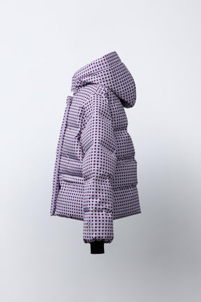Geometric Down Puffer Jacket - Image 5
