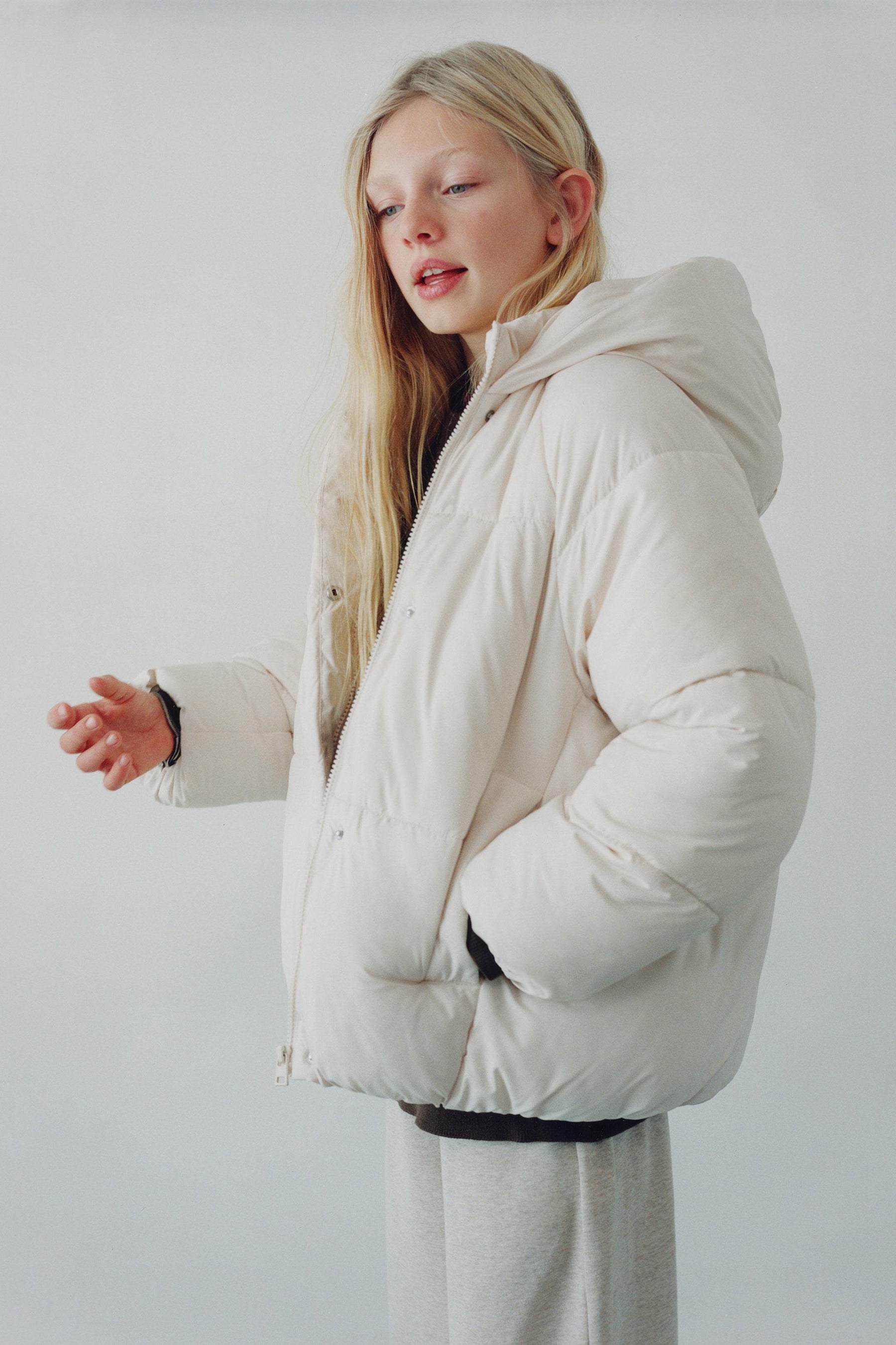 HOODED PADDED JACKET - Image 8