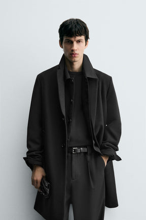 REGULAR FIT WOOL COAT - Image 2
