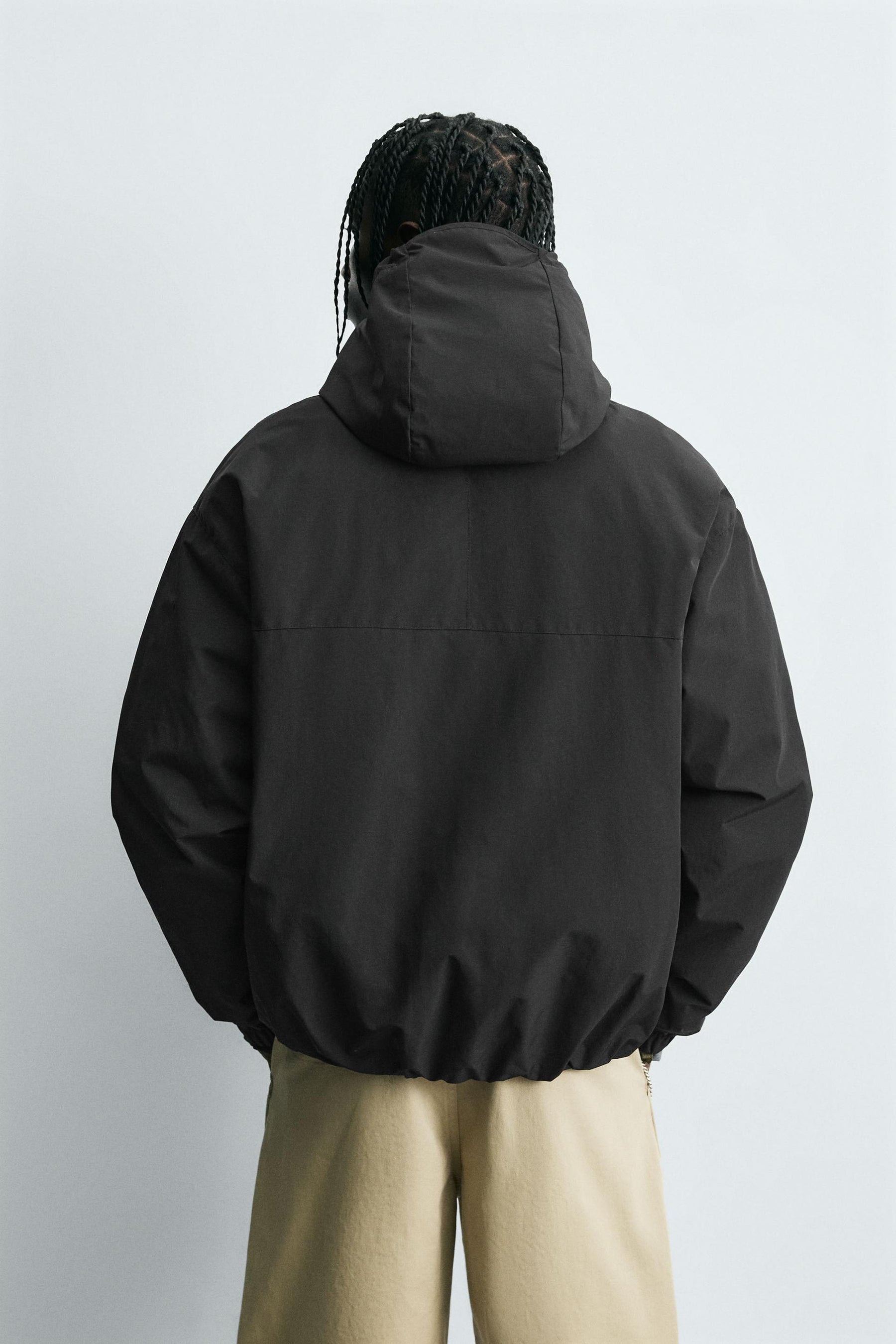 WATER-REPELLENT TECHNICAL JACKET WITH FLEECE - Image 3