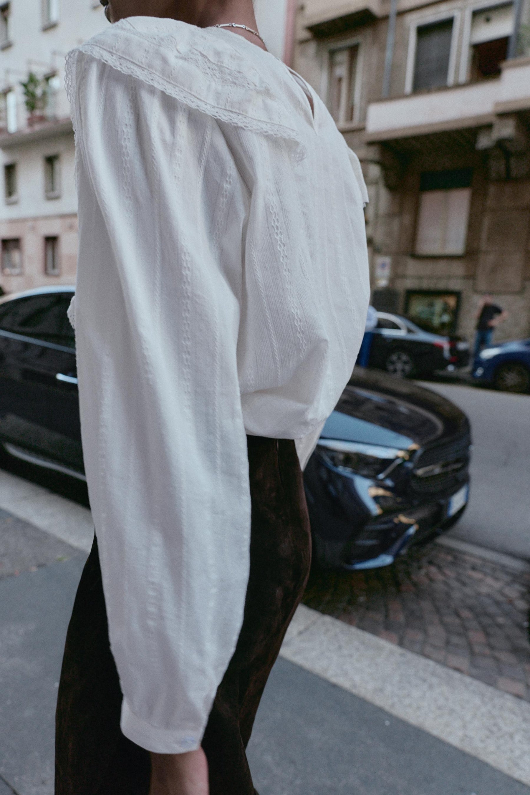 Ruffled Romantic Shirt