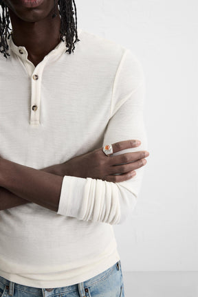 CONTRAST SIGNET RING - Image 2