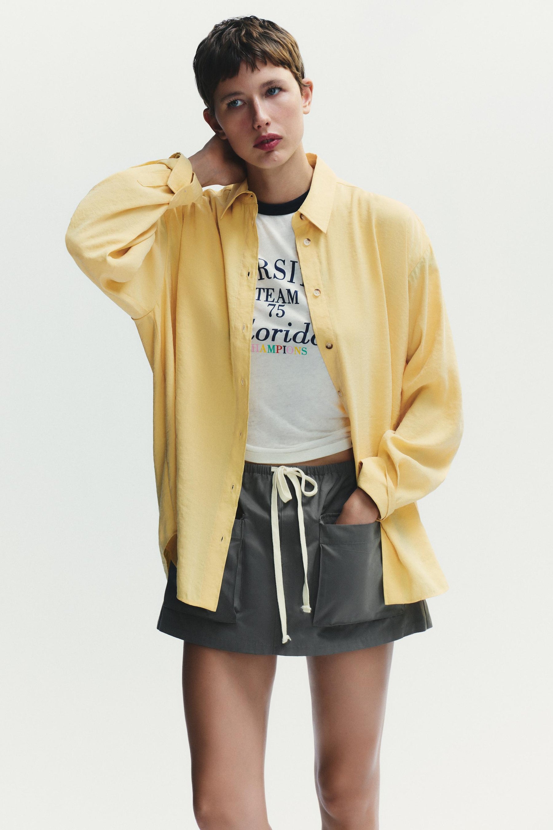 Oversize Flowing Shirt