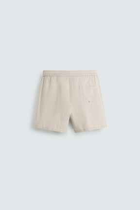 SEERSUCKER MID-LENGTH SWIMMING TRUNKS - Image 2