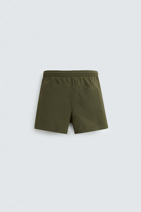 BASIC MID-LENGTH SWIMMING TRUNKS - Image 7