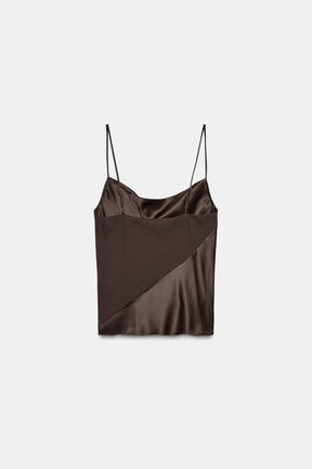 SATIN CAMISOLE TOP