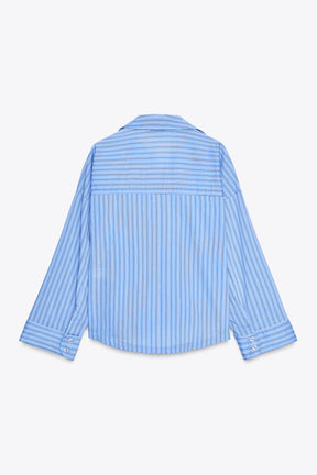 Poplin Button-Up Shirt