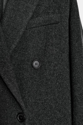 ZW COLLECTION LONG OVERSIZED COAT - Image 8