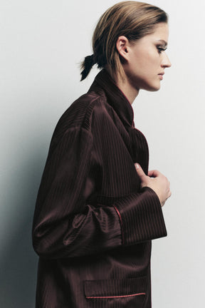 STRIPED PYJAMA SHIRT