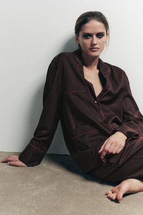 STRIPED PYJAMA SHIRT