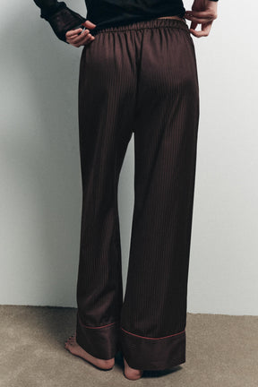 STRIPE PYJAMA TROUSERS