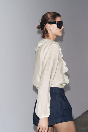 Ruffled Fashion Shirt