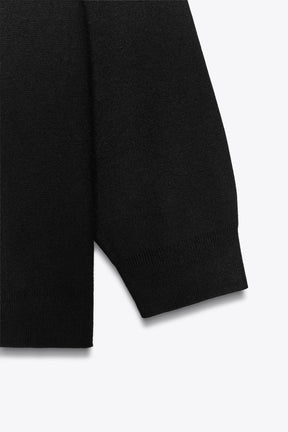 KNIT SWEATSHIRT WITH PADS