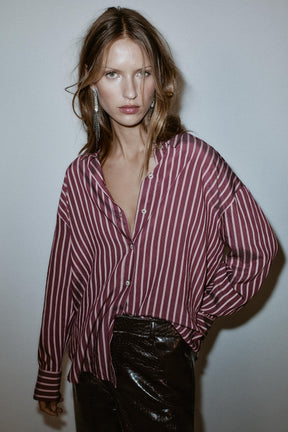 OVERSIZE STRIPED SHIRT