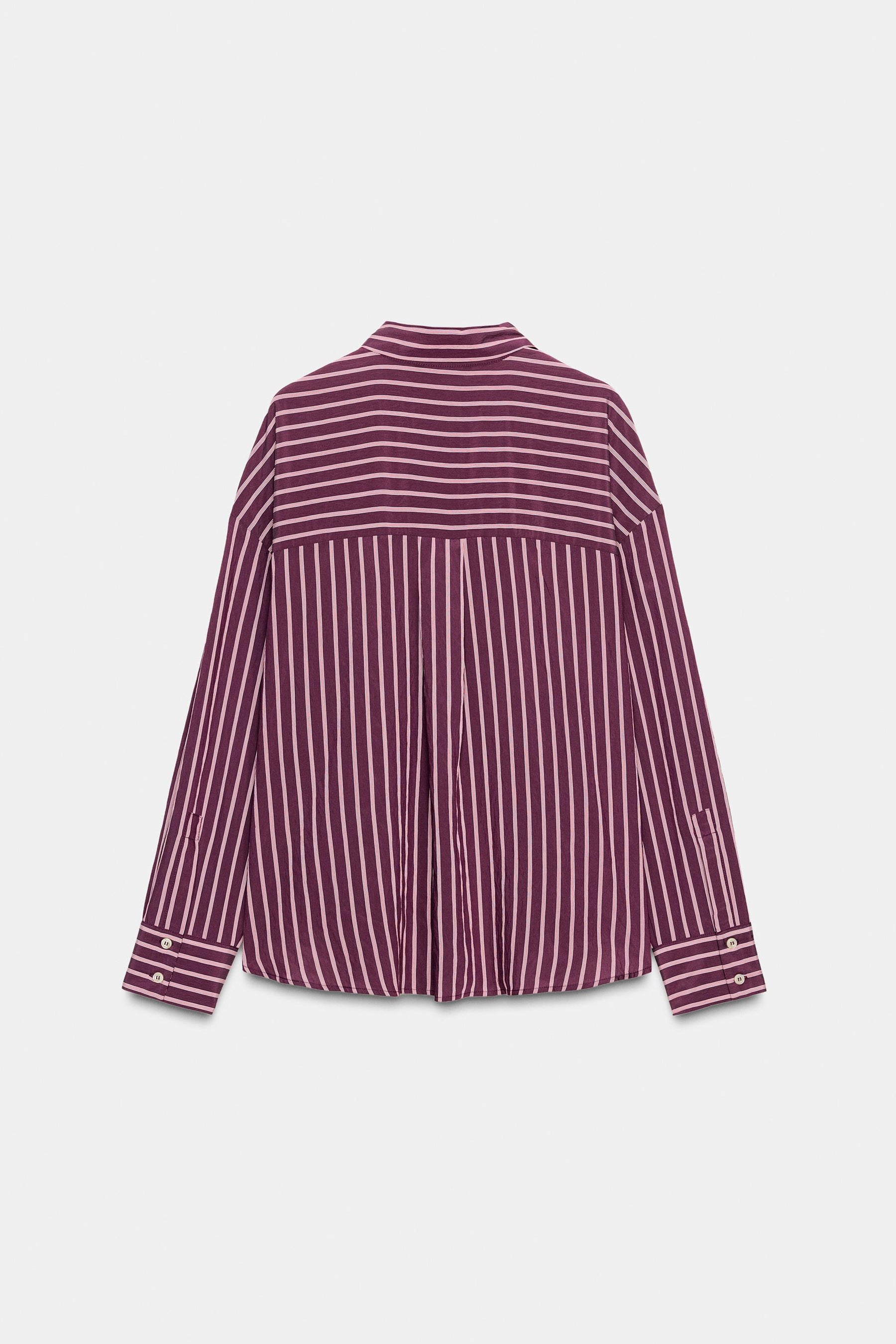 OVERSIZE STRIPED SHIRT
