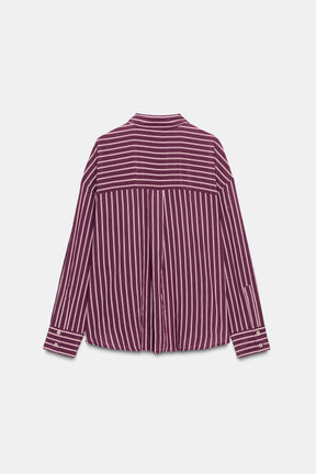 OVERSIZE STRIPED SHIRT
