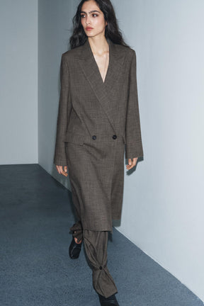 "DOUBLE-BREASTED FROCK COAT" - Image 4