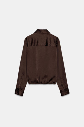 SATIN SHIRT