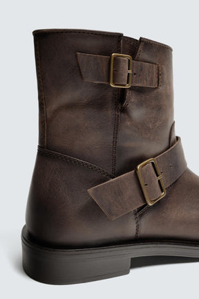 BUCKLE LEATHER BOOT LIMITED EDITION - Image 6