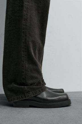 LIMITED EDITION CHUNKY LEATHER BOOTS - Image 1
