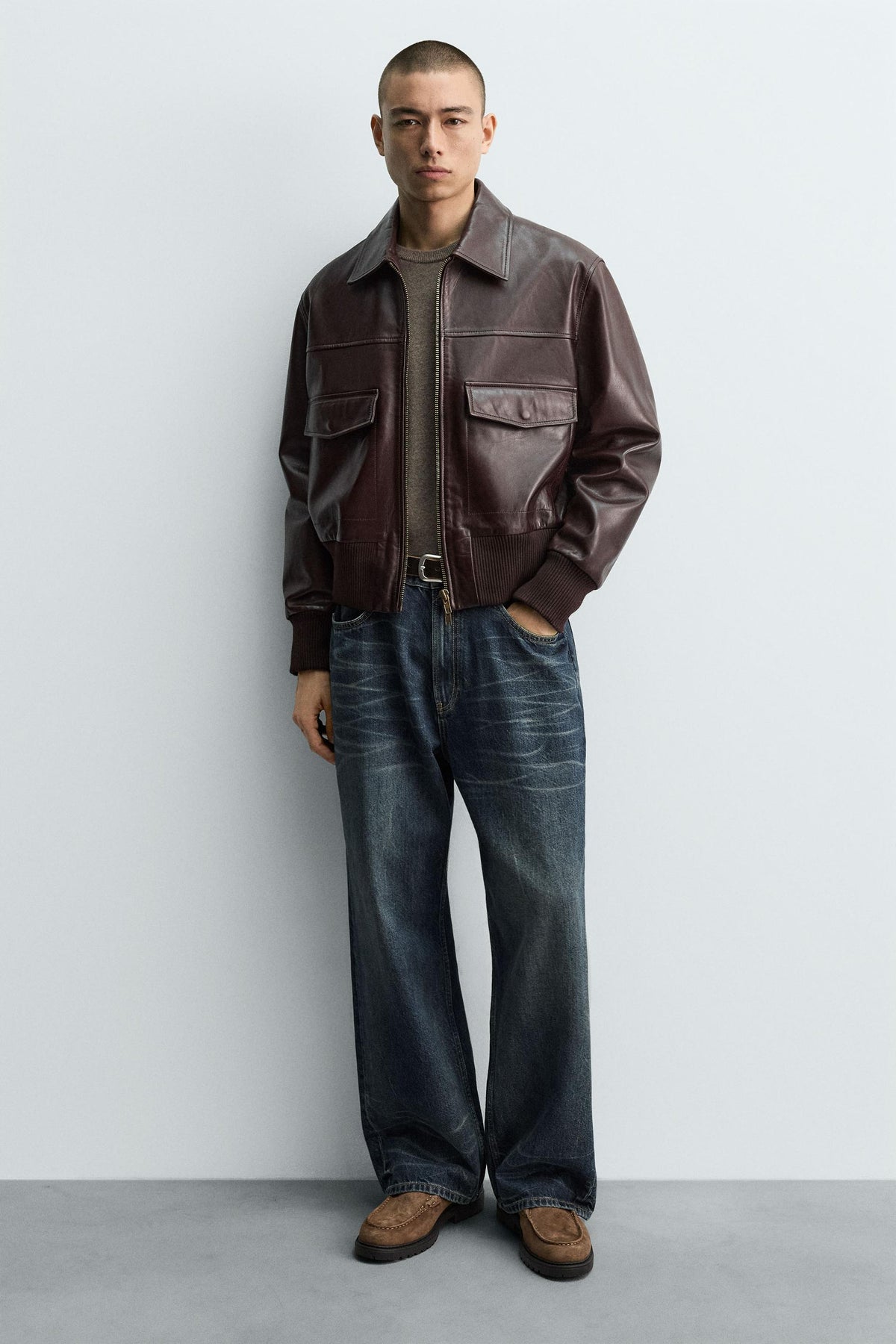 BUCKLED LEATHER SHOES - Image 2