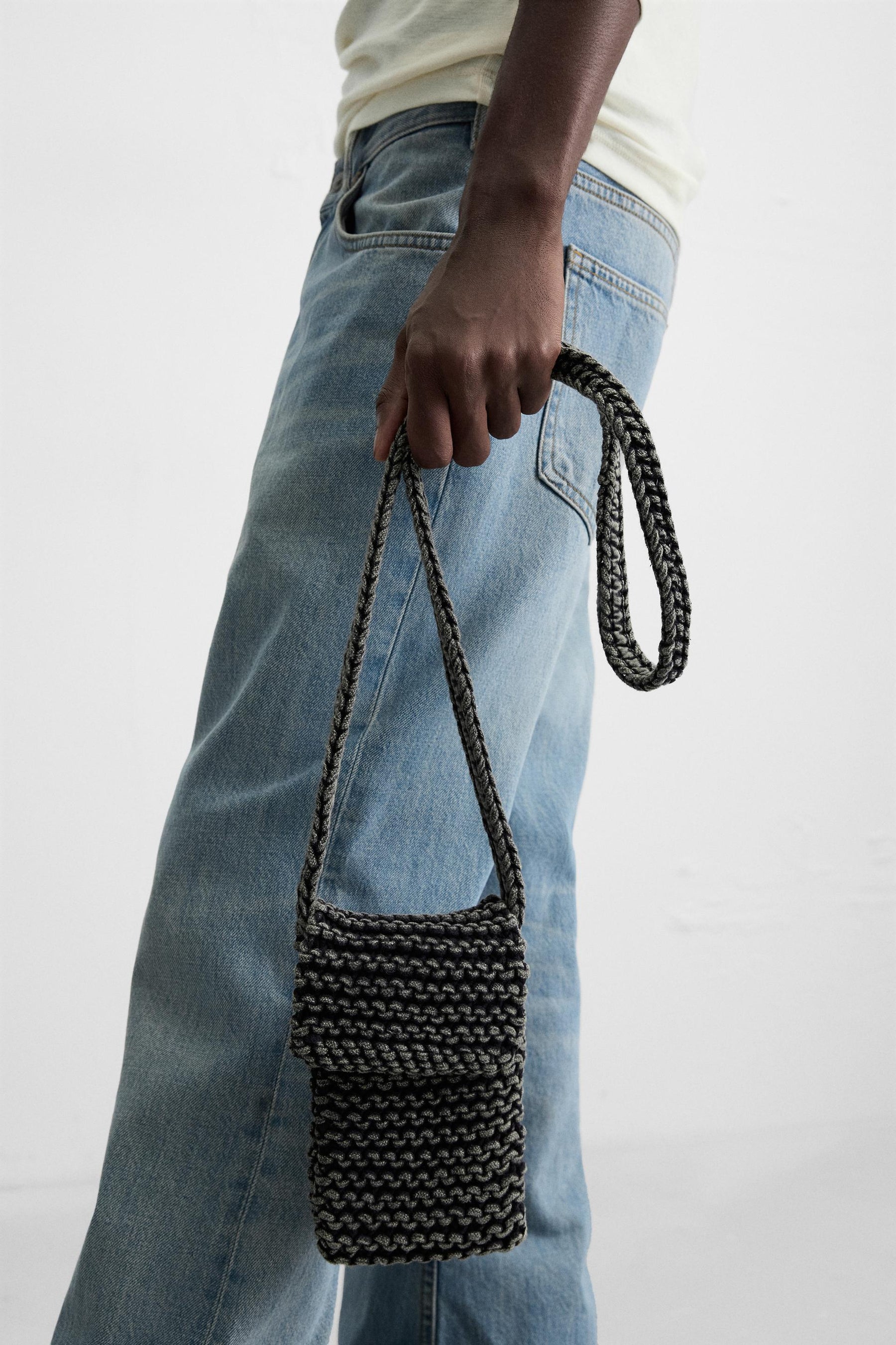 MACRAMÉ CROSSBODY BAG - Image 2