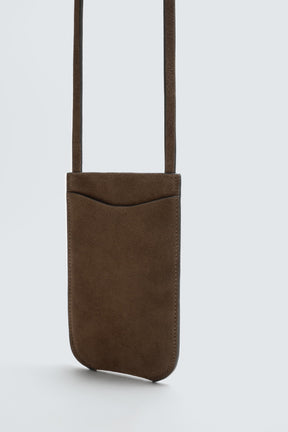 LEATHER CROSSBODY BAG - Image 3