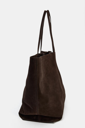SPLIT SUEDE TOTE BAG