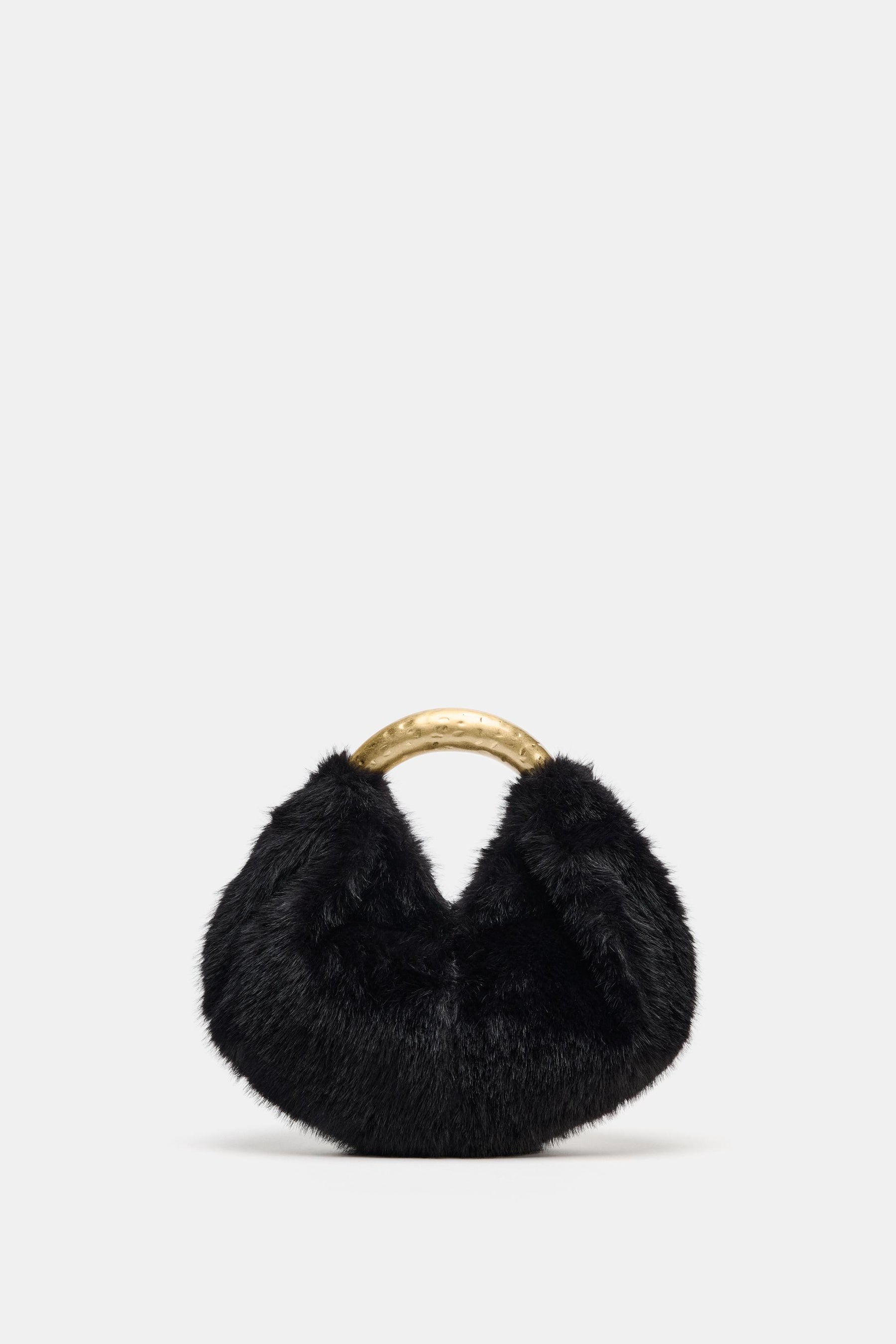 Faux Fur Handbag with